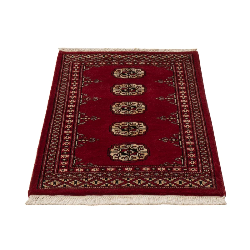 Pakistan Teppich 61x90cm - Orientteppich - rot