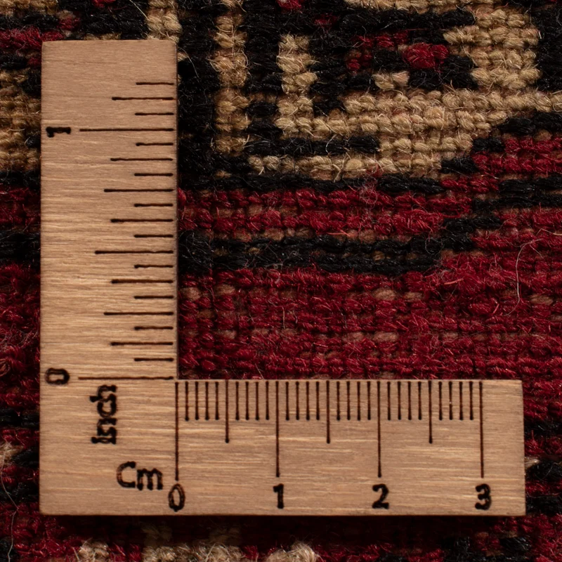 Pakistan Teppich 61x90cm - Orientteppich - rot