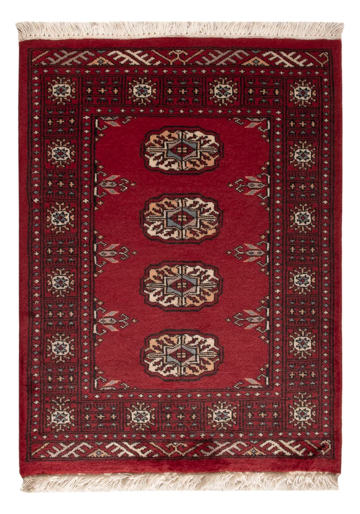 Pakistan Teppich 63x86cm - Orientteppich - rot