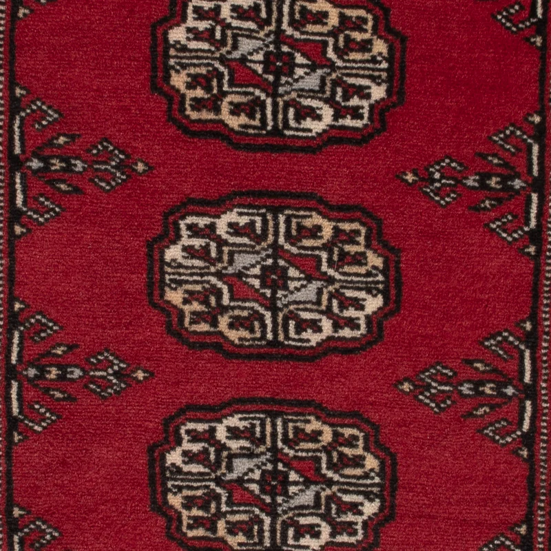 Pakistan Teppich 64x92cm - Orientteppich - rot