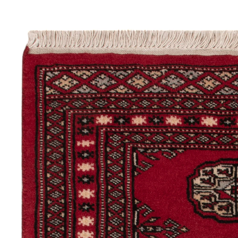 Pakistan Teppich 64x92cm - Orientteppich - rot