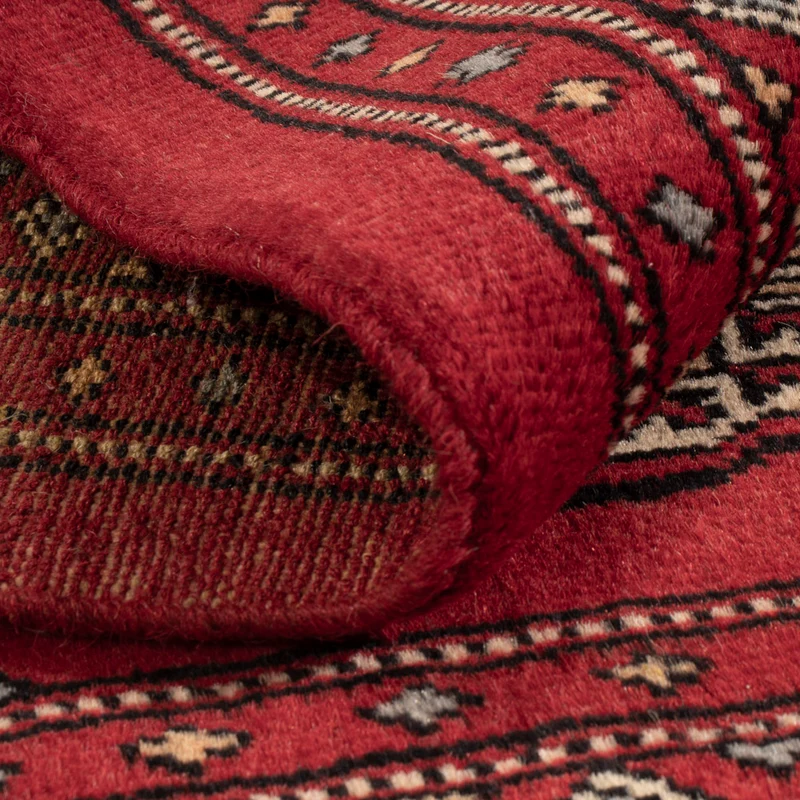 Pakistan Teppich 65x92cm - Orientteppich - rot