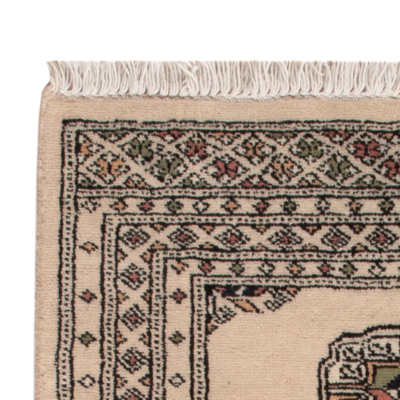 Pakistan Teppich 60x97cm - Orientteppich - creme