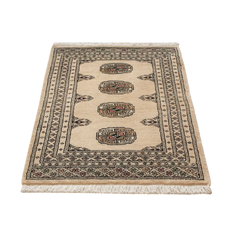 Pakistan Teppich 60x97cm - Orientteppich - creme