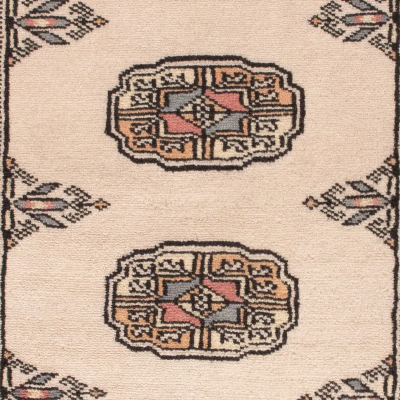 Pakistan Teppich 61x90cm - Orientteppich - creme