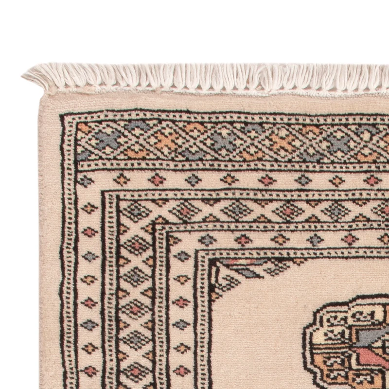 Pakistan Teppich 61x90cm - Orientteppich - creme