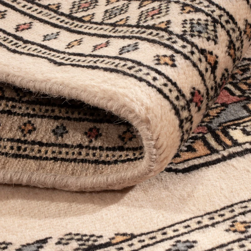 Pakistan Teppich 61x90cm - Orientteppich - creme