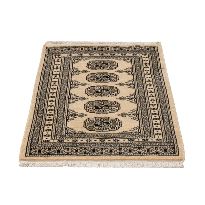 Pakistan Teppich 61x95cm - Orientteppich - creme