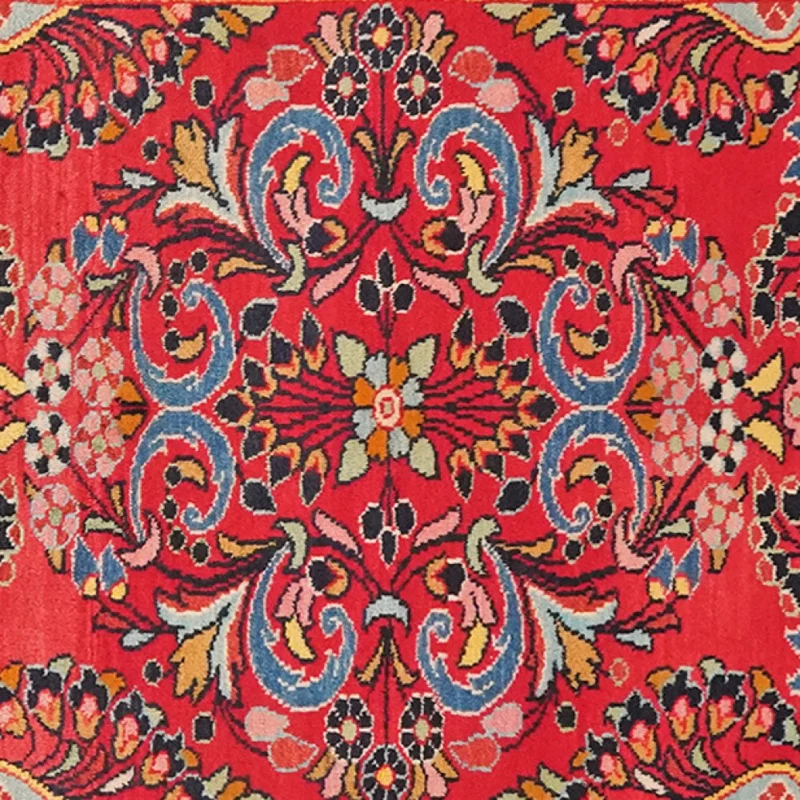 Lilian · Handgeknüpft – Rot, 152x110 cm