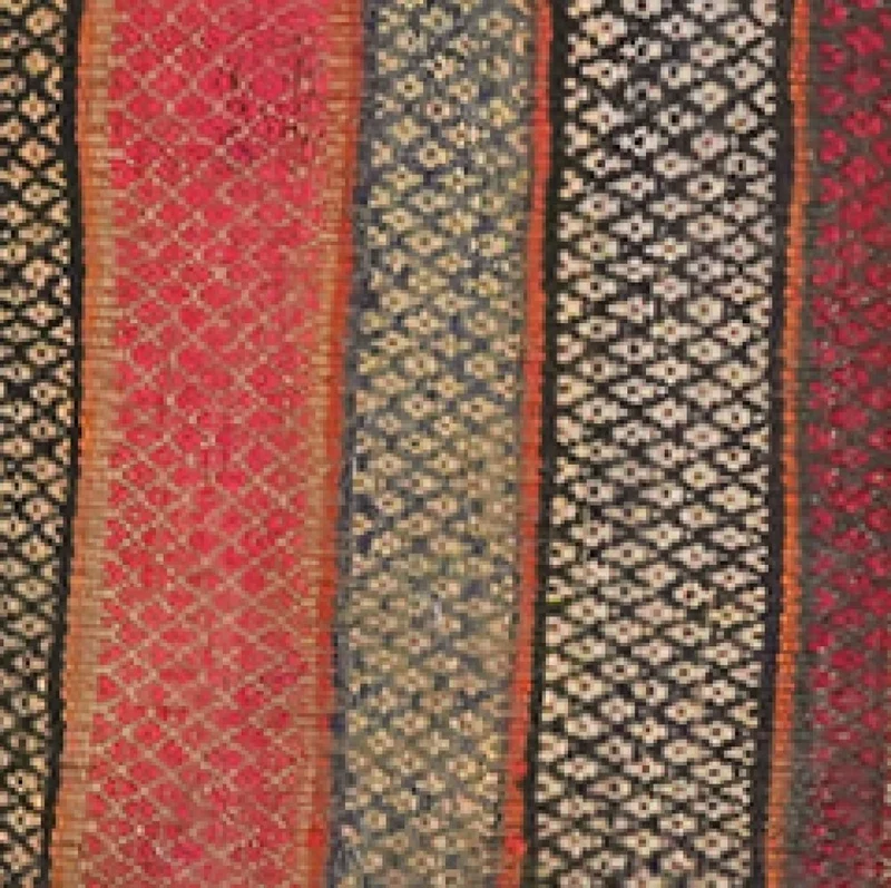 Tasche · Handgefertigt – Bunt, 30x28 cm