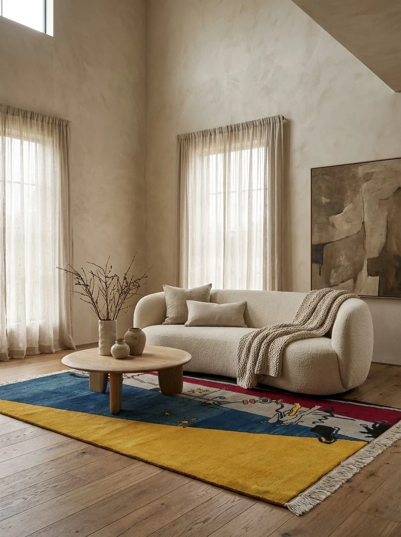 Konya · Handgeknüpft – Bunt, 215x144 cm