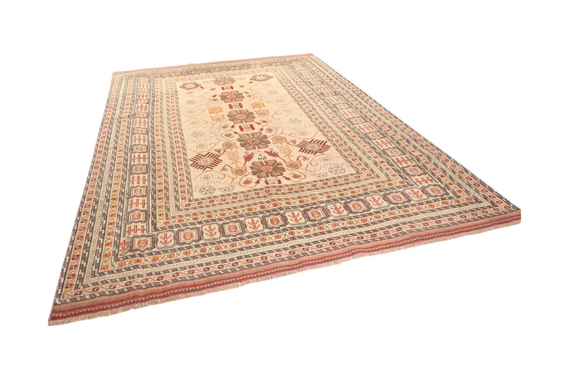 Kelim Belutch · Handgewebt – Beige, 278x235 cm