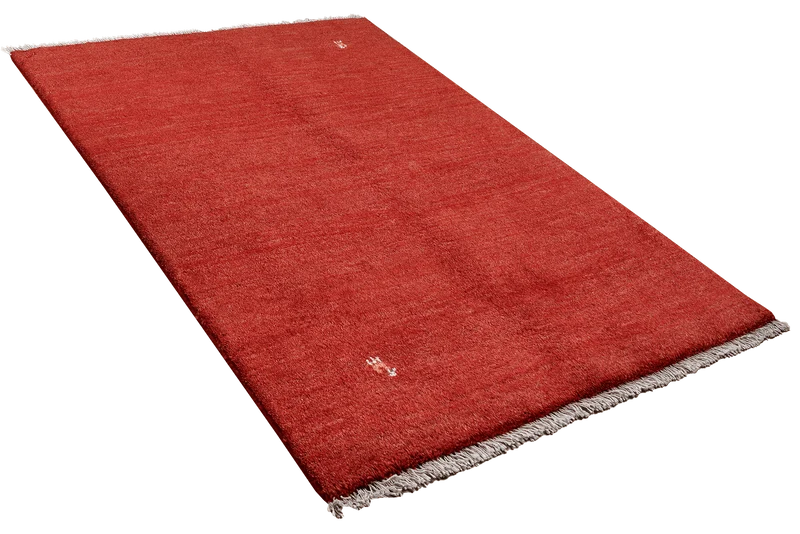 Gabbeh · Handgeknüpft – Rot, 148x101 cm