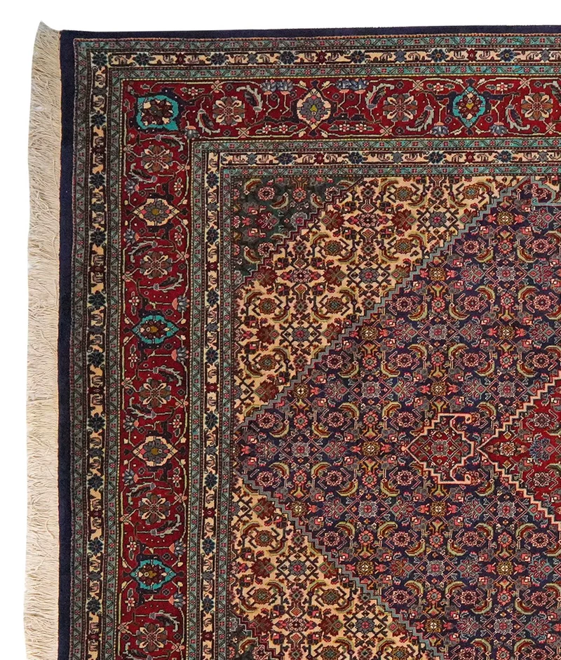 Tabriz Old · Handgeknüpft – Blau, 295x200 cm