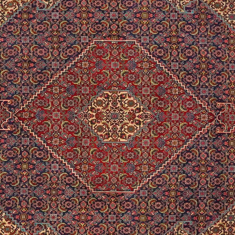 Tabriz Old · Handgeknüpft – Blau, 295x200 cm