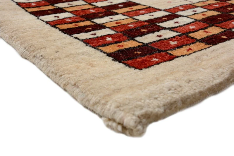 Gabbeh Teppich - Loribaft Perser 88 x 391 cm - mehrfarbig