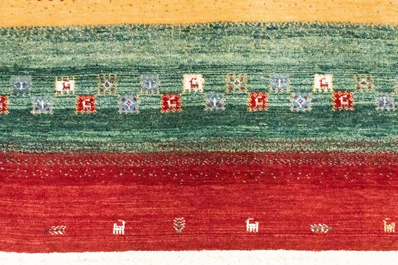 Gabbeh Teppich - Loribaft Perser 170 x 252 cm - mehrfarbig