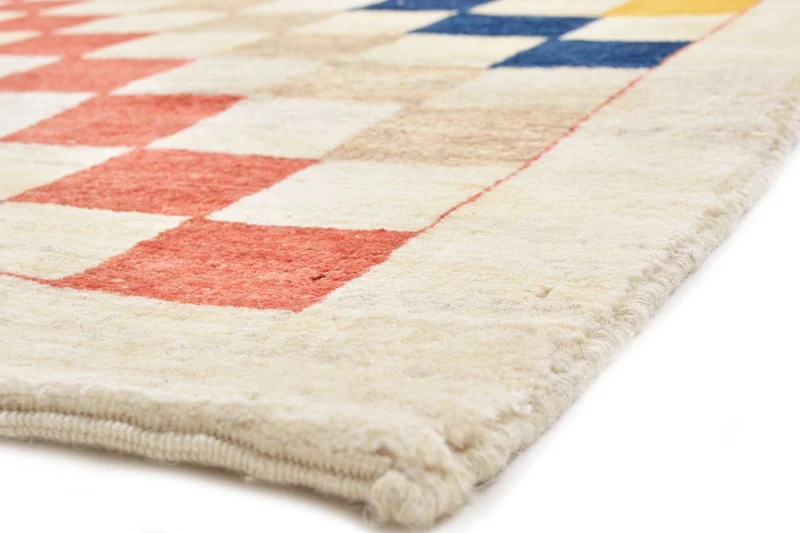 Gabbeh Teppich - Loribaft Perser 93 x 381 cm - mehrfarbig