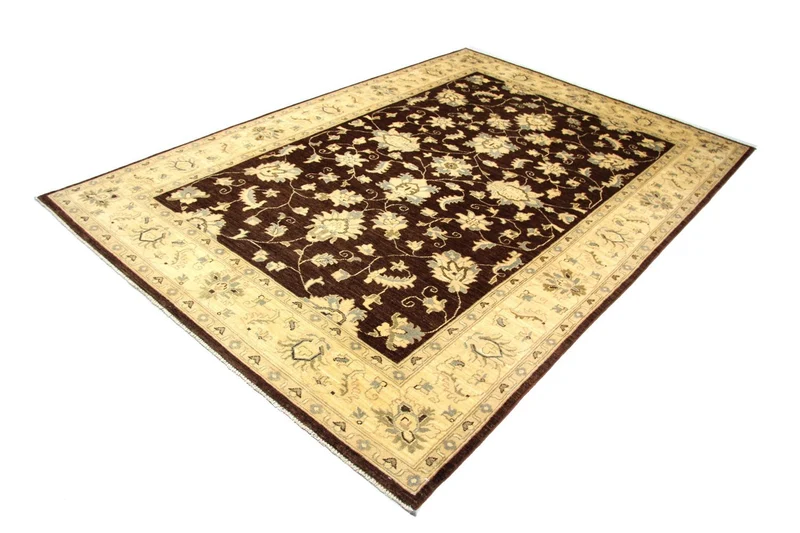 Ziegler Teppich 186 x 271 cm - braun