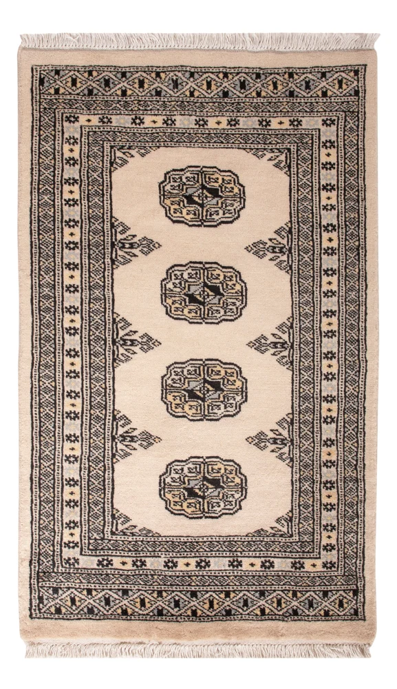 Pakistan Teppich 61x98cm - Orientteppich - creme