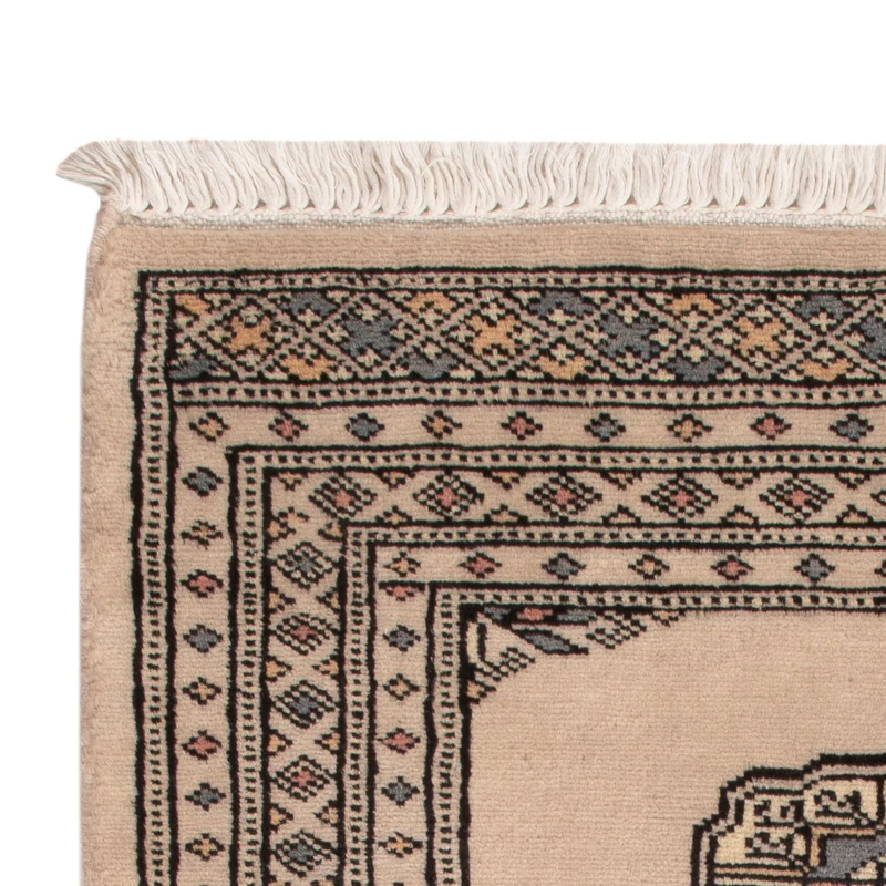 Pakistan Teppich 61x94cm - Orientteppich - creme