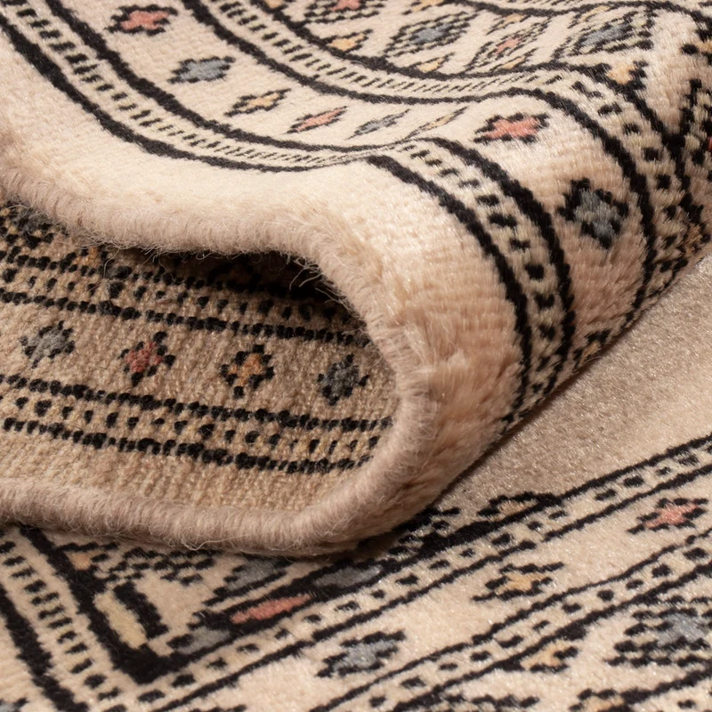 Pakistan Teppich 61x94cm - Orientteppich - creme