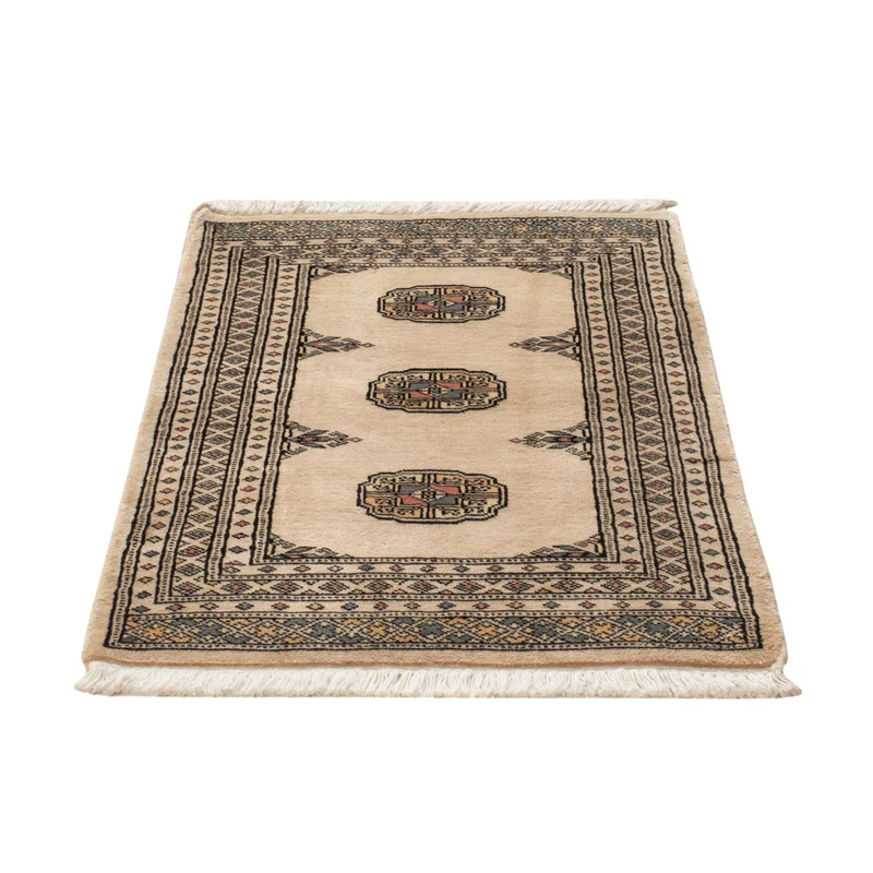Pakistan Teppich 61x94cm - Orientteppich - creme