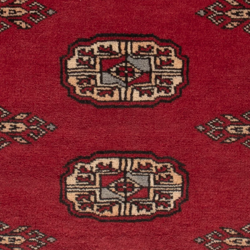 Pakistan Teppich 61x87cm - Orientteppich - rot
