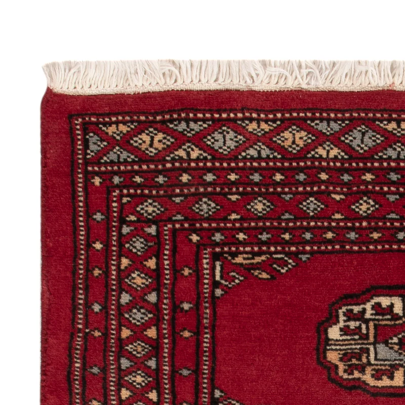 Pakistan Teppich 61x87cm - Orientteppich - rot