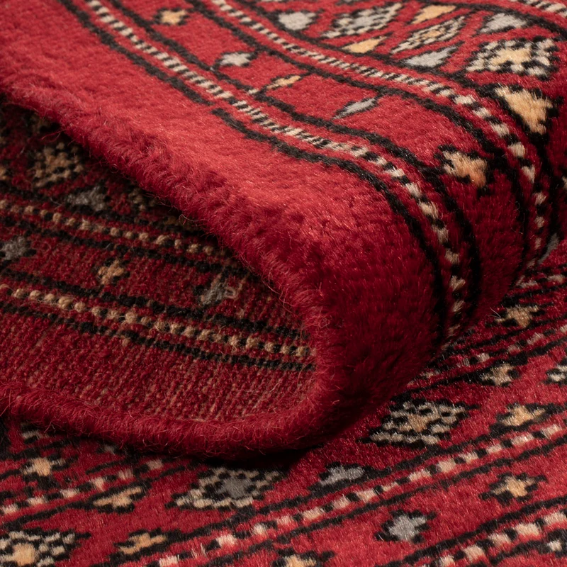 Pakistan Teppich 61x87cm - Orientteppich - rot