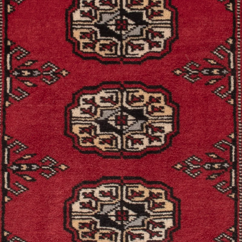 Pakistan Teppich 62x92cm - Orientteppich - rot