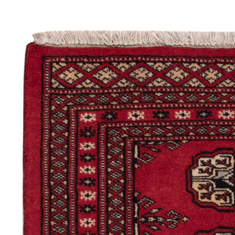 Pakistan Teppich 62x92cm - Orientteppich - rot