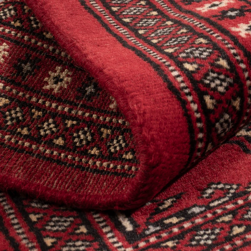 Pakistan Teppich 62x92cm - Orientteppich - rot