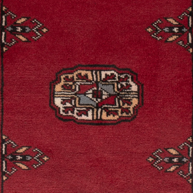 Pakistan Teppich 62x96cm - Orientteppich - rot