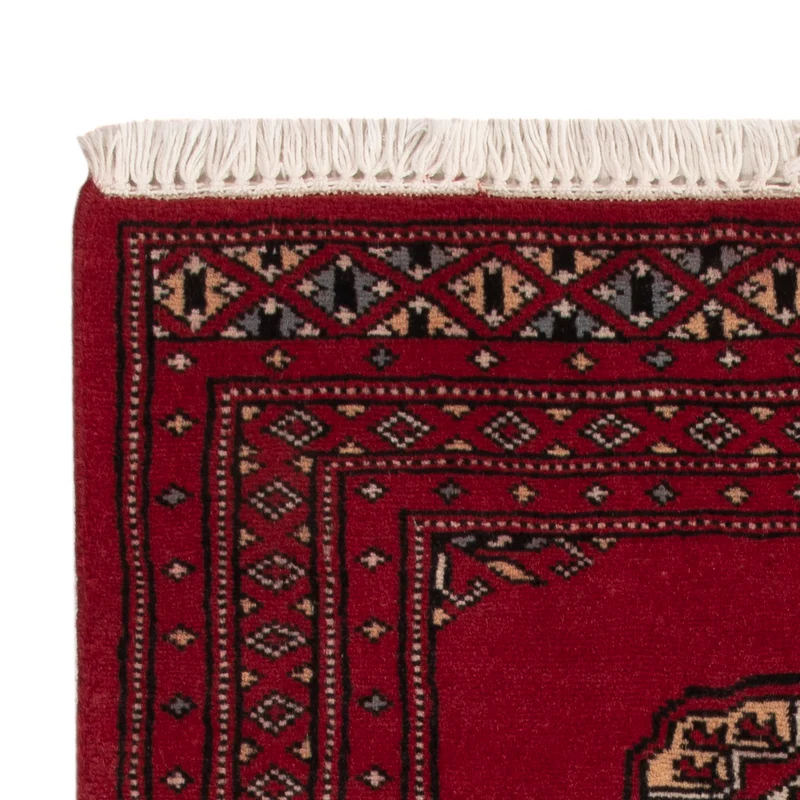 Pakistan Teppich 62x96cm - Orientteppich - rot