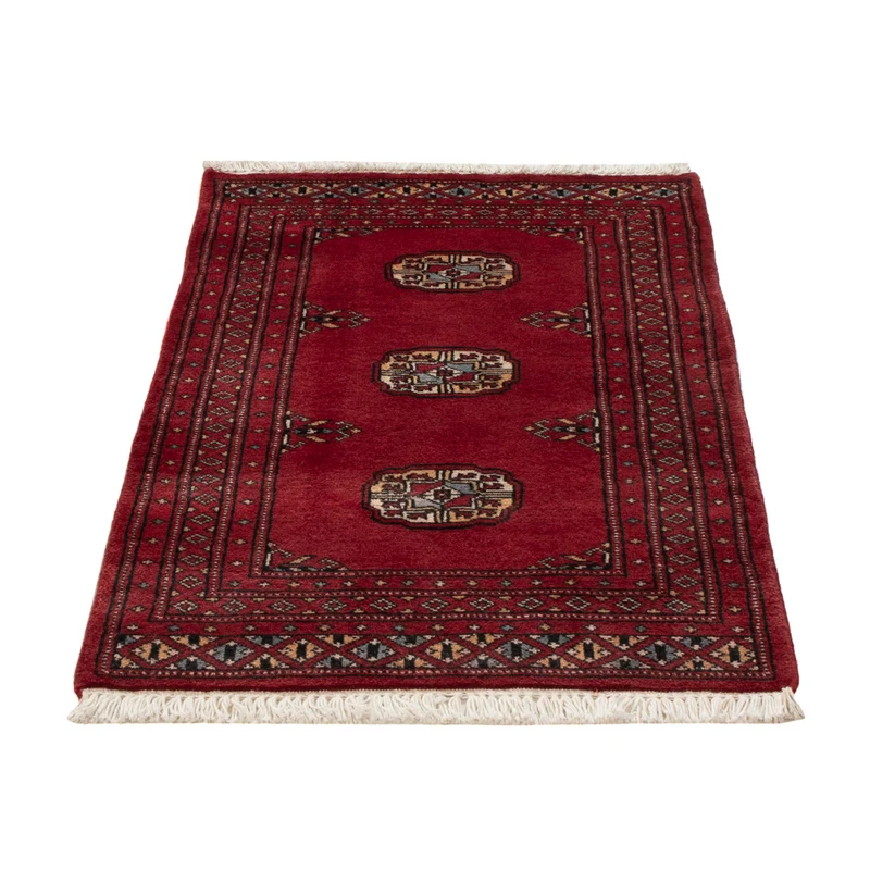 Pakistan Teppich 62x96cm - Orientteppich - rot