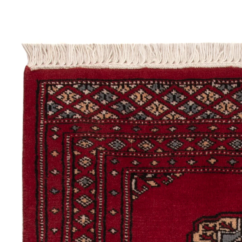 Pakistan Teppich 62x91cm - Orientteppich - rot