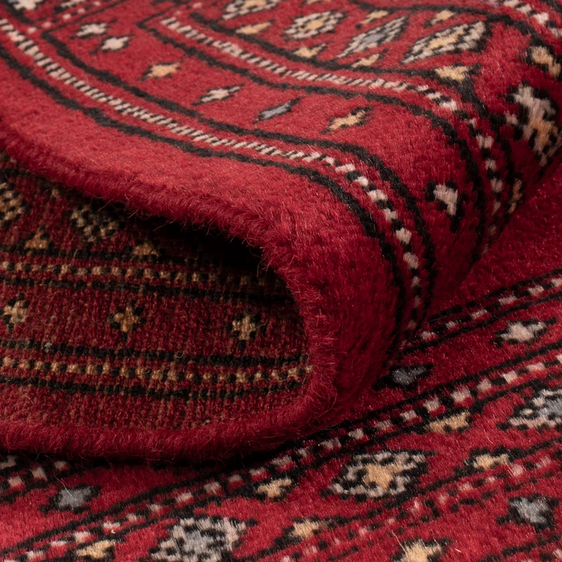 Pakistan Teppich 62x91cm - Orientteppich - rot