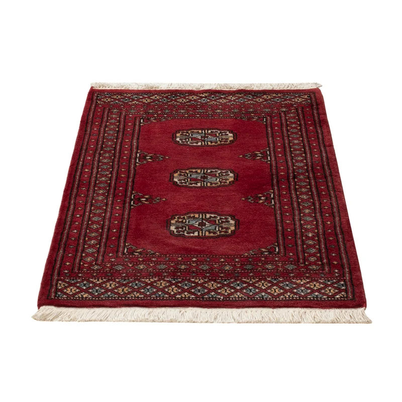 Pakistan Teppich 62x91cm - Orientteppich - rot