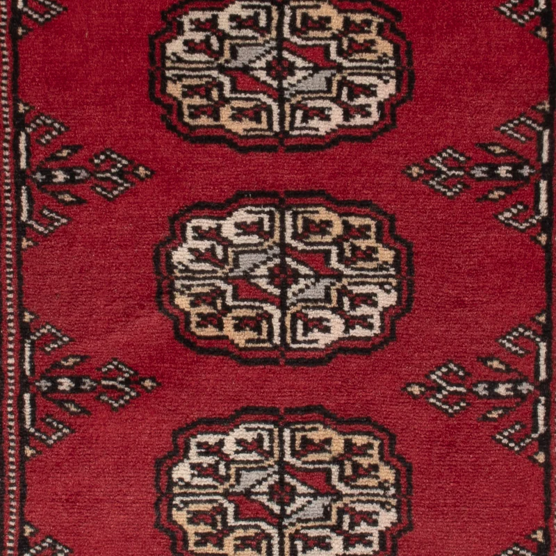 Pakistan Teppich 63x95cm - Orientteppich - rot