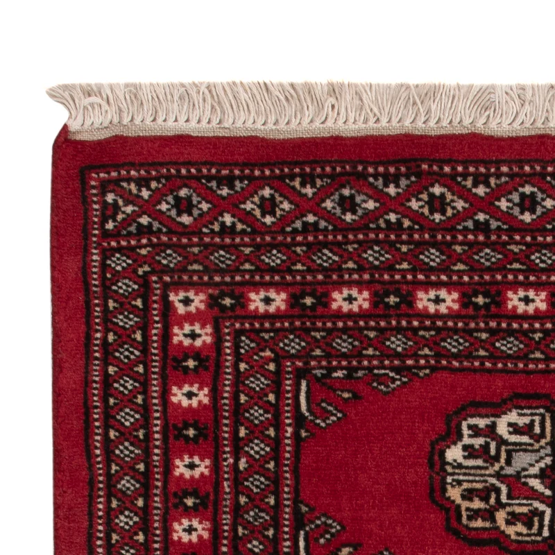 Pakistan Teppich 63x95cm - Orientteppich - rot