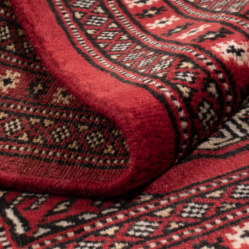 Pakistan Teppich 63x95cm - Orientteppich - rot