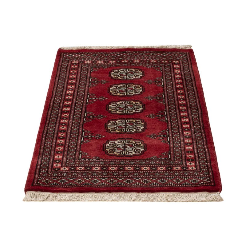 Pakistan Teppich 63x95cm - Orientteppich - rot