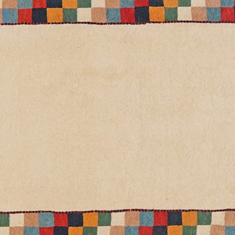 Rizbaf · Handgeknüpft – Beige, 322x85 cm