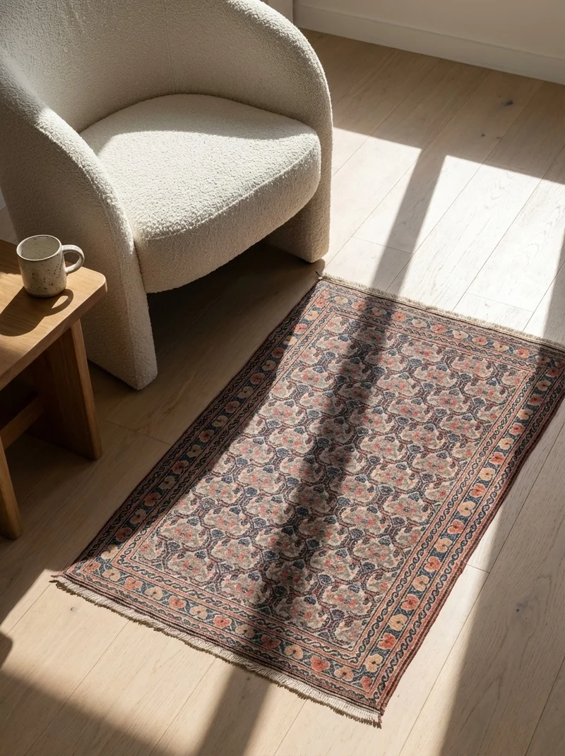 Tabriz Antique · Handgeknüpft – Beige, 86x62 cm