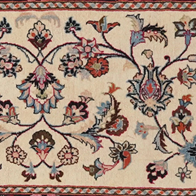 Sarough · Handgeknüpft – Beige, 293x69 cm