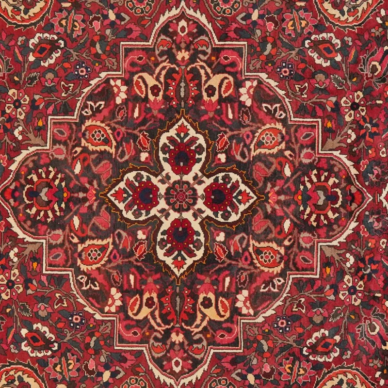 Bakhtiar · Handgeknüpft – Rot, 297x202 cm