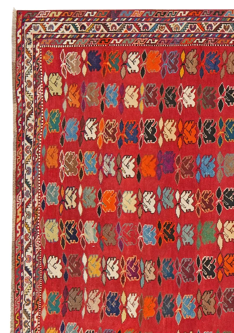 Gashgai · Handgeknüpft – Rot, 347x243 cm