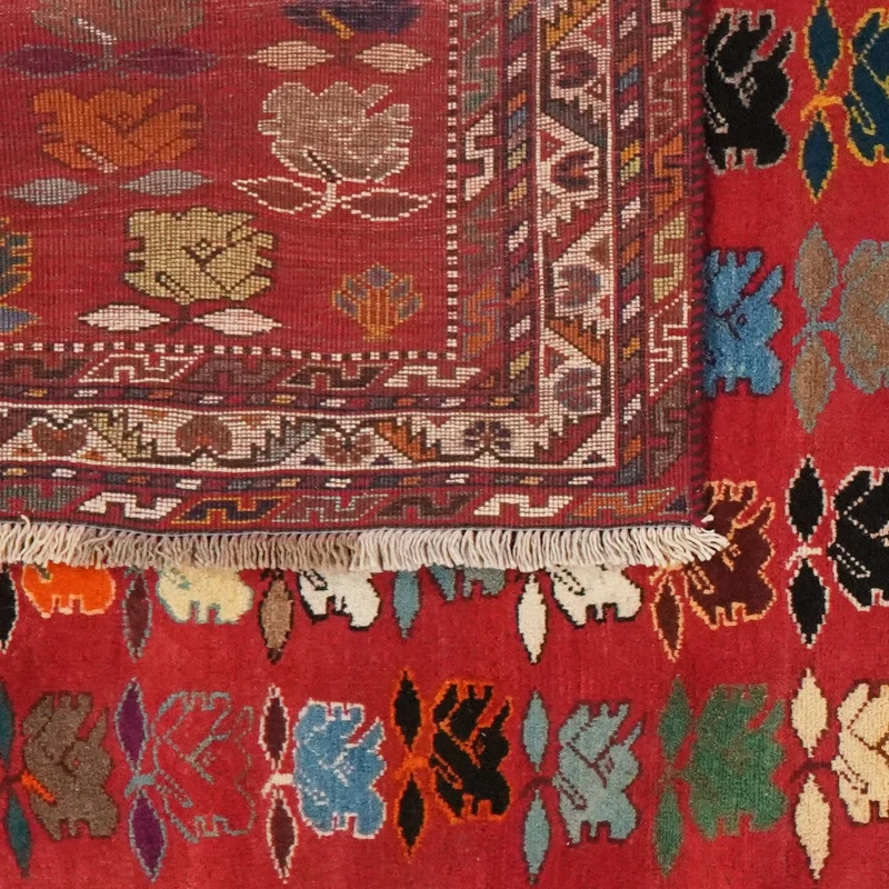 Gashgai · Handgeknüpft – Rot, 347x243 cm