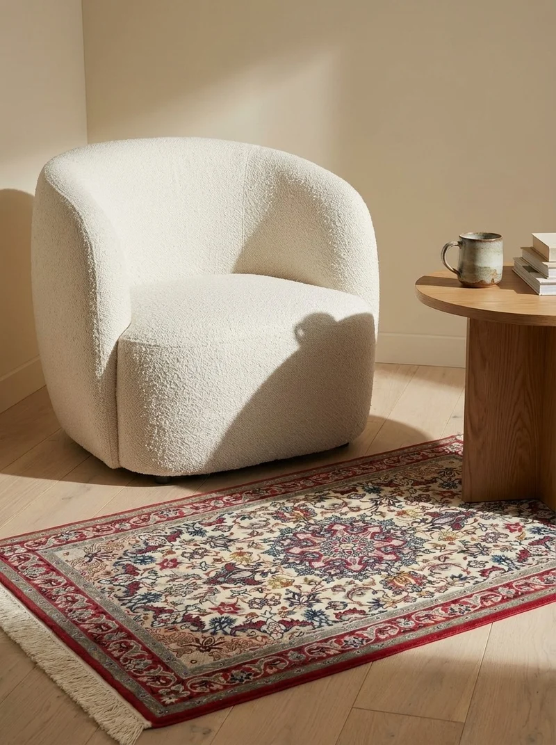 Isfahan · Handgeknüpft – Beige, 111x73 cm